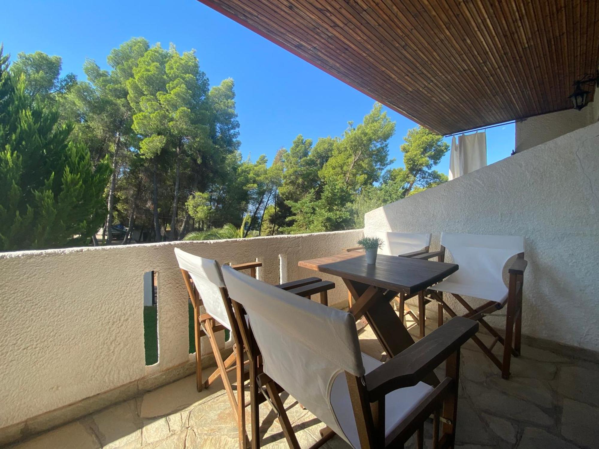 Appartement Ta Pefka à Nikiti  Extérieur photo